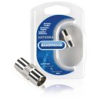 Koax adapter Koax Dugó - Koax Dugó Bronz