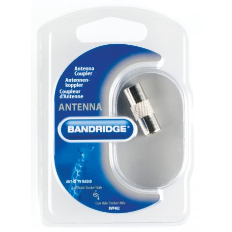 Koax adapter Koax Dugó - Koax Dugó Bronz