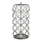 Fém kávékapszula tartó - 35 db Dolce Gusto kapszulához - 165 x 165 x 320 mm - fekete