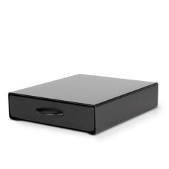   Fém kávékapszula tartó - 20 db Dolce Gusto kapszulákhoz - 300 x 240 x 70 mm - matt fekete