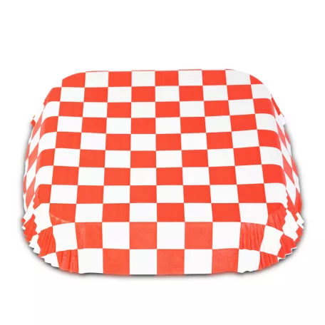 Air fryer sütőpapír - olaj nélküli sütőhöz - kockás, négyzet - 23 cm - 50 db / csomag