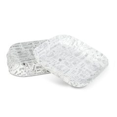   Air fryer sütőpapír - olaj nélküli sütőhöz - mintás, négyzet - 23 cm - 50 db / csomag
