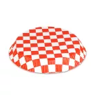 Air fryer sütőpapír - olaj nélküli sütőhöz - kockás, kör - 20 cm - 50 db / csomag