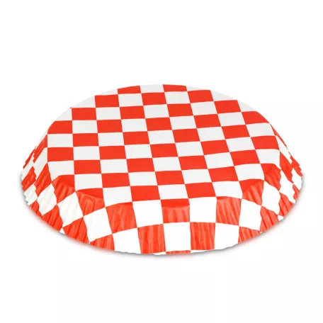 Air fryer sütőpapír - olaj nélküli sütőhöz - kockás, kör - 23 cm - 50 db / csomag