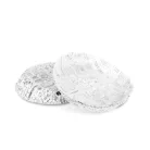 Air fryer sütőpapír - olaj nélküli sütőhöz - mintás, kör - 20 cm - 50 db / csomag