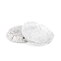   Air fryer sütőpapír - olaj nélküli sütőhöz - mintás, kör - 20 cm - 50 db / csomag