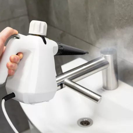 Bewello bw2003 Lean & Green H2O MOP X1 gőztisztító - 1100w 200ml extra hatékony tisztítás és fertőtlenítés Kézi ruhagőzölő vasaló - Mini gőztisztító - 36 x 23 x 12 cm