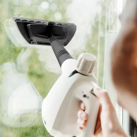 Bewello bw2003 Lean & Green H2O MOP X1 gőztisztító - 1100w 200ml extra hatékony tisztítás és fertőtlenítés Kézi ruhagőzölő vasaló - Mini gőztisztító - 36 x 23 x 12 cm