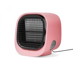   Livington Arctic Air Cooler hordozható légkondicionáló készülék 2023-s új típus nagy hatékonyságú Hordozható mini léghűtő ventilátor - USB - PINK BW2009PK