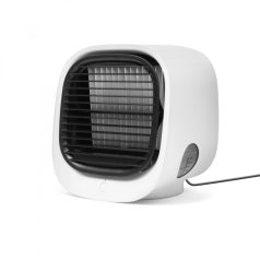   Livington Arctic Air Cooler hordozható légkondicionáló készülék 2021-s új típus nagy hatékonyságú Hordozható mini léghűtő ventilátor - USB - FEHÉRBW2009