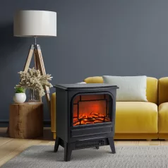   Elektromos kandalló - hősugárzó + LED - 35 x 20 x 42,5 cm