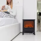 Elektromos kandalló - hősugárzó + LED - 35 x 20 x 42,5 cm