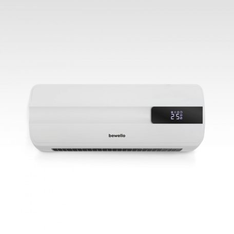 Bewello Homelux Fali Hősugárzó Távirányítóval - 2000W -BW2026- LCD Kijelzős Fali Fűtőtest Temosztáttal - új típus - hűtő-fűtő funkció -programozható Fali hősugárzó - távirányítóval - 2000 W