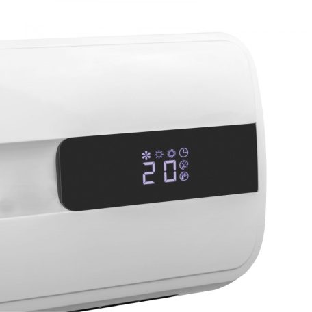 Bewello Homelux Fali Hősugárzó Távirányítóval - 2000W -BW2026- LCD Kijelzős Fali Fűtőtest Temosztáttal - új típus - hűtő-fűtő funkció -programozható Fali hősugárzó - távirányítóval - 2000 W