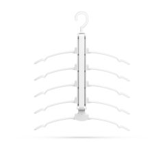 Helytakarékos rendszerező vállfa - 5 db akasztó