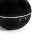 Fényterápiás aroma diffúzor - fekete - 120 ml