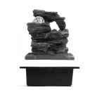 Csobogó - LED-del, üveggolyóval - 23 x 17,5 x 26 cm - 230 V