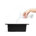 Csobogó - LED-del, üveggolyóval - 23 x 17,5 x 26 cm - 230 V