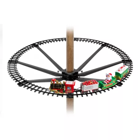 BEWELLO karácsonyi kisvasút, Karácsonyfa kisvasút - zenél, világít - elemes BW2042