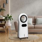 BEWELLO Bewello modern lline léghűtő és párásító ventilátor nagy teljesítményű 90w nagy hatásfok színterápiás hangulatfény RGB LED világítás BW2050