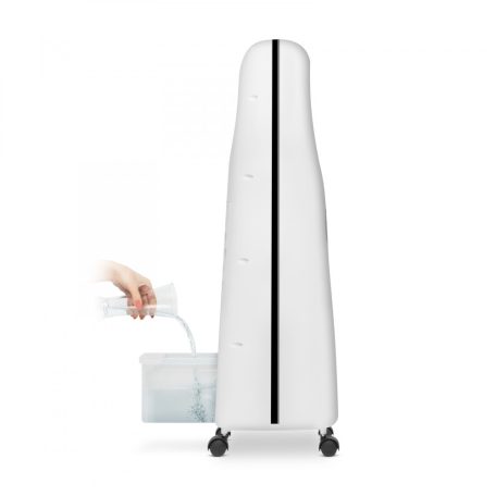 Mobil léghűtő ventilátor és párásító - LED-es - 220-240 V, 3.5 L