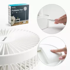   Összecsukható ventilátor - akkumulátoros, teleszkópos - 4800 mAh