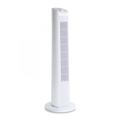 Bewello oszlopventilátor 77cm Időzíthető álló ventilátor 45w bw2053bk toronyventilátor Oszlopventilátor - 220-240V, 45 W - fehér
