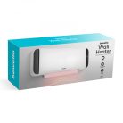 Bewello homelux fali hősugárzó távirányítóval - 2000W -BW2101- LED kijelzős fali fűtőtest temosztáttal - új típus - fűtő funkció -programozható Fali hősugárzó - 1000/2000W - LED kijelző - 230V - fehér