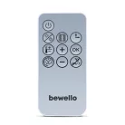 Bewello fürdőszobai fűtőtest, Fali hősugárzó törölközőtartóval - 800/2000W - 240V - fehér fürdőszobai hősugárzó