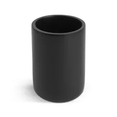 Fürdőszobai pohár - matt fekete