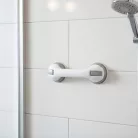 Fürdőszobai kapaszkodó - tapadókorongos - műanyag - fehér - 30 cm