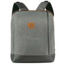 Hátitáska - szürke - 43 x 30 x 13 cm