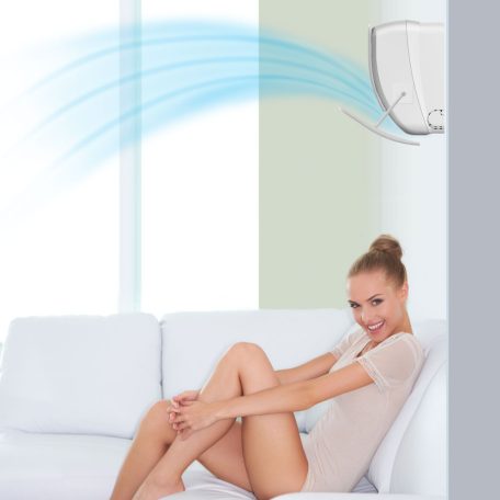 Bewello Légterelő műanyag klímához - 57-105 cm bw4007 belső levegő áramlásmódosító, klíma légterelő bw 4007