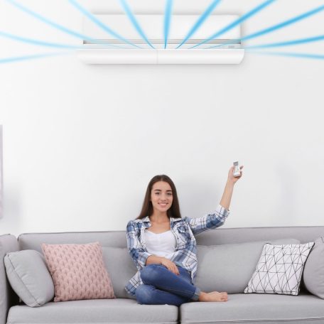 Bewello Légterelő műanyag klímához - 57-105 cm bw4007 belső levegő áramlásmódosító, klíma légterelő bw 4007