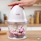 HAUSER C-11 aprító, 200 W, 600 ml, műanyag edény, fehér színű