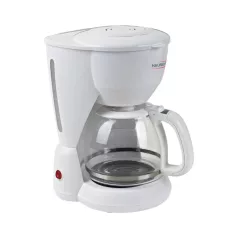   HAUSER C-915W kávéfőző, max. 1000 W, 12 csésze kapacitás, tartós filter, üvegkancsó, fehér színű
