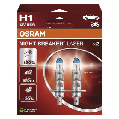 Auto žarulja OSRAM H1 55W 12V DUOBOX