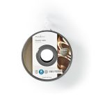 Hangszóró kábel | 2 x 0.75 mm² | Réz | 15.0 m | Kerek | PVC | Átlátszó | Tekercsben