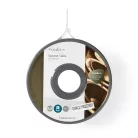 Hangszóró kábel | 2 x 2.50 mm² | Réz | 15.0 m | Kerek | PVC | Fehér | Tekercsben