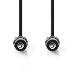  Sztereó audiokábel | 2.5 mm Dugasz | 2.5 mm Dugasz | Nikkelezett | 1.00 m | Kerek | Boríték