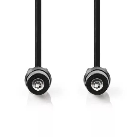 Sztereó audiokábel | 2.5 mm Dugasz | 2.5 mm Dugasz | Nikkelezett | 1.00 m | Kerek | Boríték