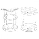 Vezeték Nélküli Hozzáférési Pont (AP) AC1200 2.4/5 GHz (Dual Band) Gigabit Fehér