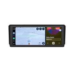   SAL CARPLAY10 multimédia központ, 10” IPS LCD érintőképernyő, CarPlay, Android Auto, USB/microSD csatlakozás, Bluetooth, WiFi, beépített hangszóró, FM modulátor, tolatókamera bemenet