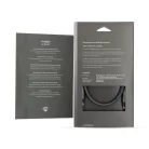 Optikai Audió Kábel | TosLink Dugasz | TosLink Dugasz | 1.00 m | Kerek | Pamut | Gun Metal Szürke | Ablakos Fedő Doboz