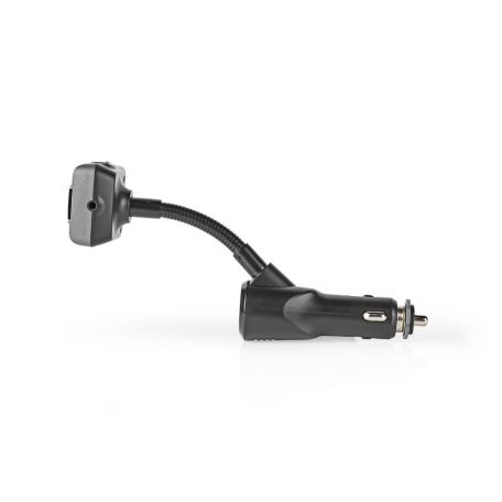 Car Audio FM Transmitter | Hattyúnyak | Kéz nélküli hívás | 2.0 " | LCD Képernyő | Bluetooth® | QC 3.0 / 5.0 V DC / 2.4 A | Gyors töltés | Basszus kiemelés | Google Assistant / Siri | Fekete / Szürke