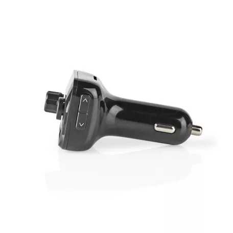 Car Audio FM Transmitter | Rögzített | Kéz nélküli hívás | 1.0 " | LCD Képernyő | Bluetooth® | 5.0 V DC / 1.0 A / 5.0 V DC / 2.4 A | Basszus kiemelés | Google Assistant / Siri | Fekete