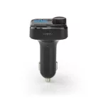 Car Audio FM Transmitter | Rögzített | Kéz nélküli hívás | 0.8 " | LCD Képernyő | Bluetooth® | 5.0 V DC / 1.0 A / 5.0 V DC / 2.4 A | Basszus kiemelés | Google Assistant / Siri | Fekete