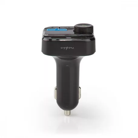 Car Audio FM Transmitter | Rögzített | Kéz nélküli hívás | 0.8 " | LCD Képernyő | Bluetooth® | 5.0 V DC / 1.0 A / 5.0 V DC / 2.4 A | Basszus kiemelés | Google Assistant / Siri | Fekete