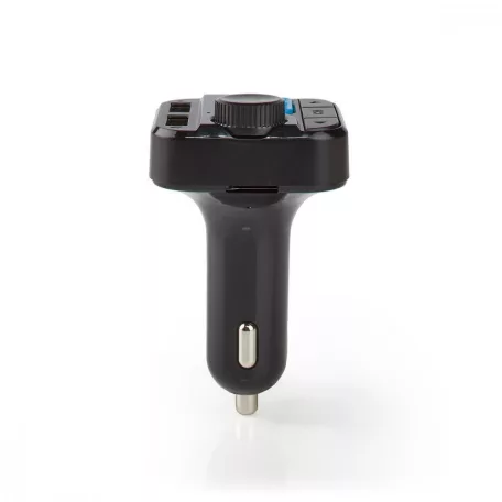 Car Audio FM Transmitter | Rögzített | Kéz nélküli hívás | 0.8 " | LCD Képernyő | Bluetooth® | 5.0 V DC / 1.0 A / 5.0 V DC / 2.4 A | Basszus kiemelés | Google Assistant / Siri | Fekete