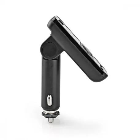 Car Audio FM Transmitter | Billenthető | Kéz nélküli hívás | 1.1 " | LCD Képernyő | Bluetooth® | PD 18 W / 5.0 V DC / 1.0 A | Gyors töltés | Google Assistant / Siri | Fekete / Szürke